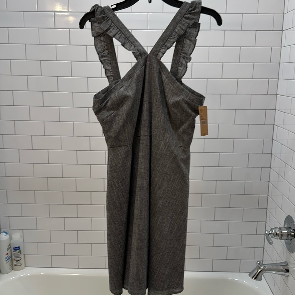NWT Adorable gray Cremiux dress